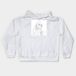 the violet evergarden the mailing doll Kids Hoodie